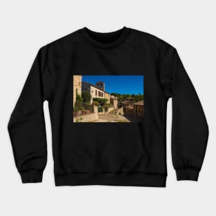 Street in Rocchette di Fazio, Tuscany Crewneck Sweatshirt